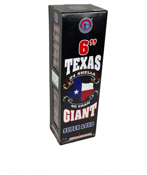 TEXAS GIANT 6" 60 GRAM CANISTER SHELL