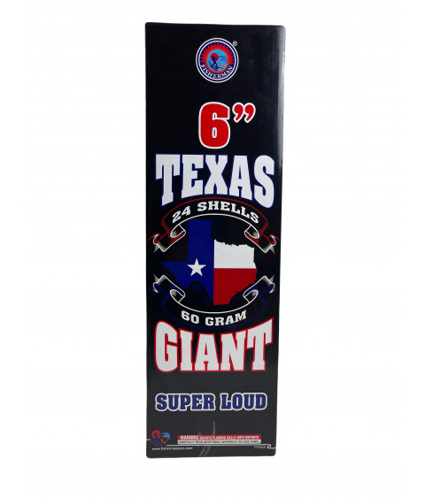 TEXAS GIANT 6" 60 GRAM CANISTER SHELL